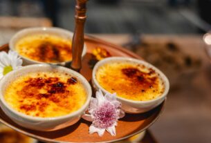 Creme Brulée de limão siciliano