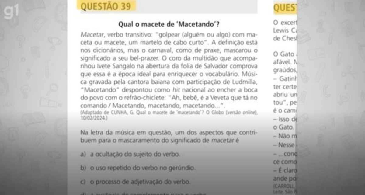 'Macetando': como duplo sentido em hit de Ivete Sangalo virou questão do vestibular da Unicamp | Educação