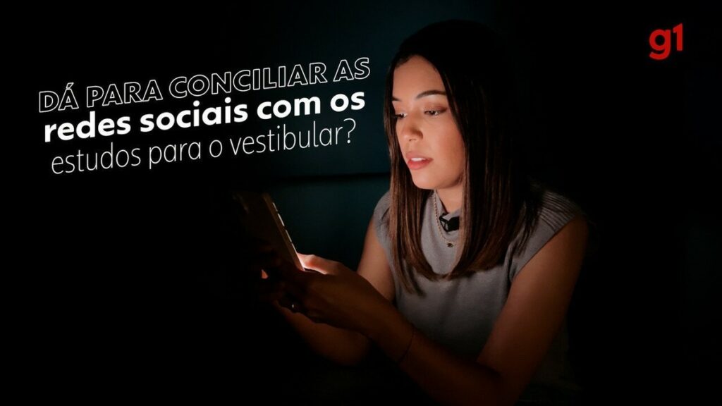 Vestibular e redes sociais: como conciliar uso das ferramentas para não atrapalhar reta final de estudos | Educação