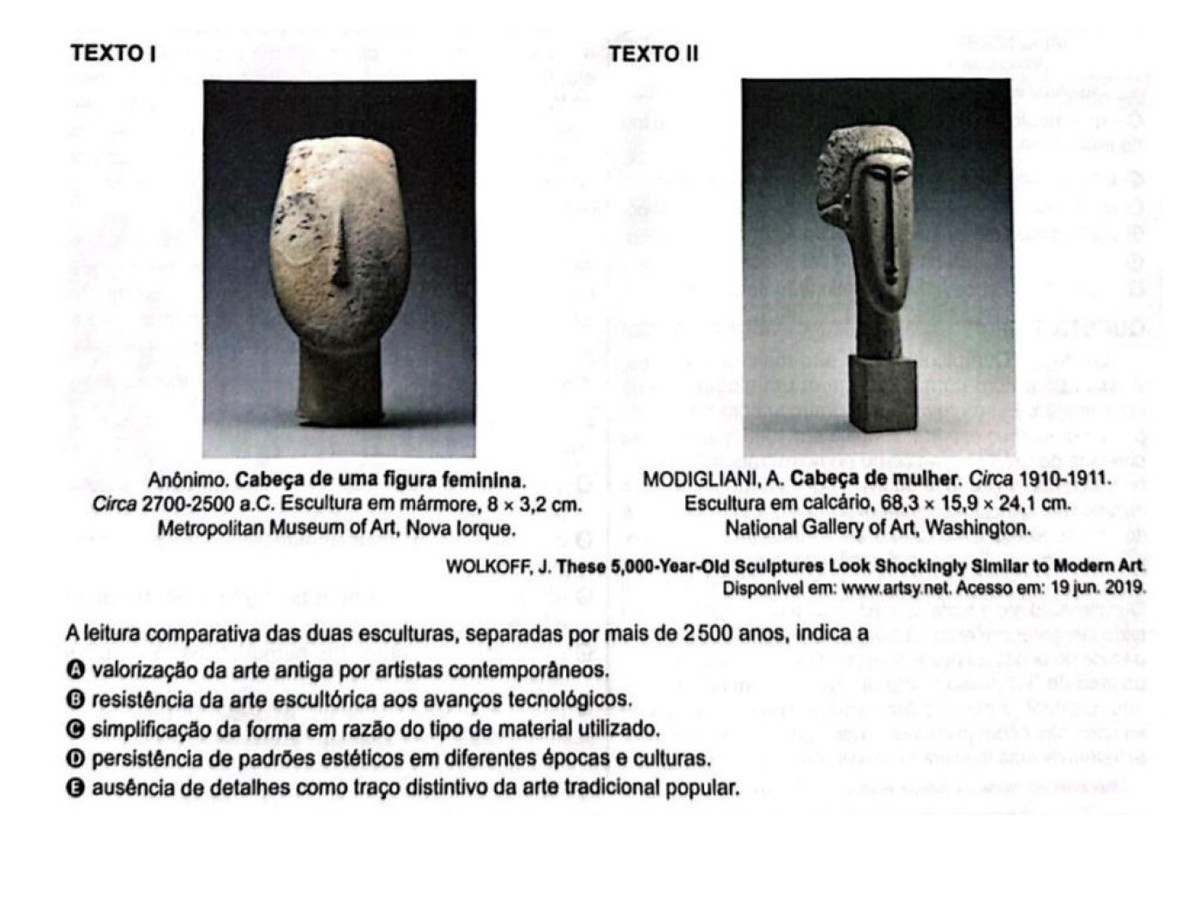 10 questões mais difíceis do Enem 2024 trazem 'escultura de cabeças', xilogravura e empirismo; quantas você acertaria?