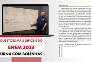 Preparado? Tente resolver as 2 questões de matemática mais difíceis do último Enem