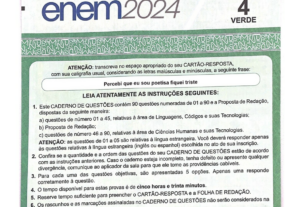 Prova do Enem ganha cor verde e revolta 'haters' do Palmeiras; entenda por que Inep não usou a versão rosa