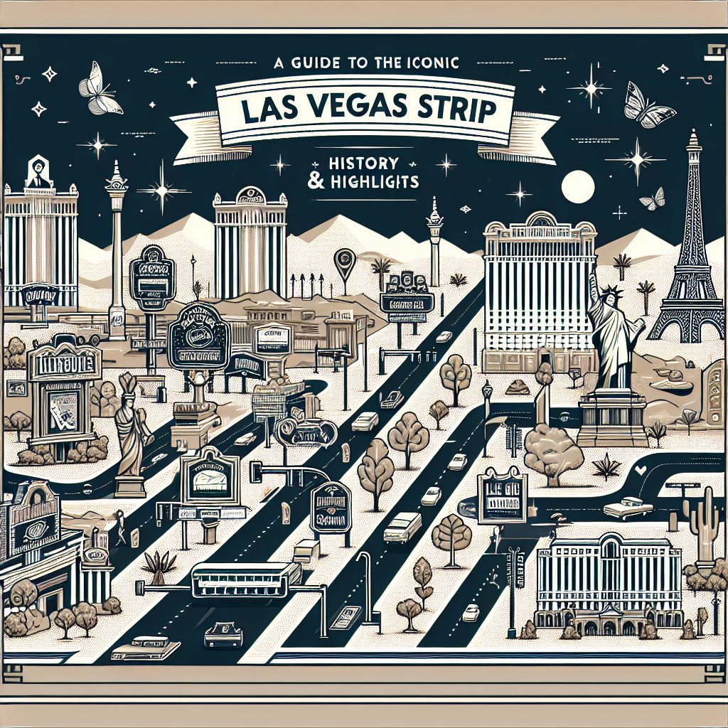 Um guia para a icônica faixa de Las Vegas: história e destaques